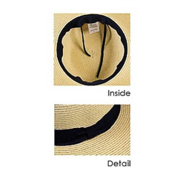 BRIDE EMBROIDERED FLOPPY SUN HAT - Picture 4 of 4